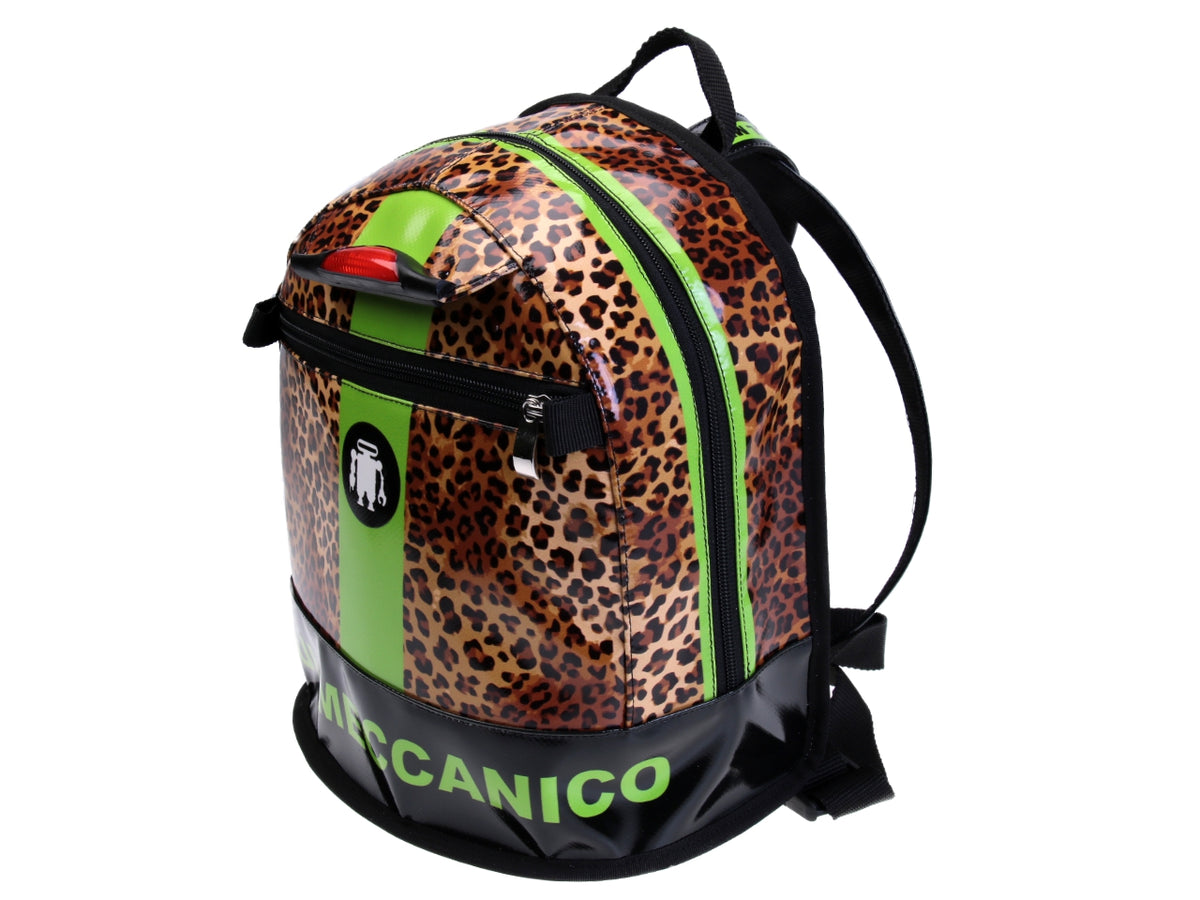 BACKPACK ANIMALIER FANTASY. MODEL SUPERINO MADE OF LORRY TARPAULIN. - Limited Edition Paul Meccanico