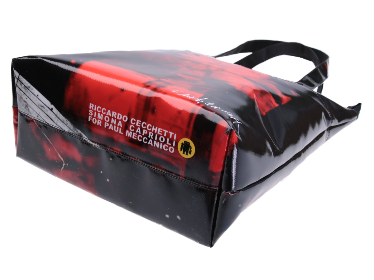 MAXI SHOPPER &quot;DESIGNED BY RICCARDO CECCHETTI&quot;. MODEL SELZ MADE OF LORRY TARPAULIN. - Art Collection Paul Meccanico