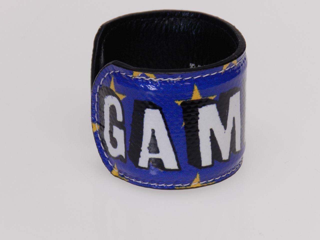 WOMAN BRACELET BLUE WITH YELLOW STARS. - Limited Edition Paul Meccanico