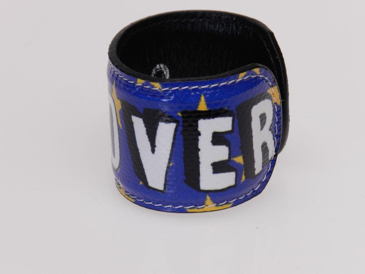 WOMAN BRACELET BLUE WITH YELLOW STARS. - Limited Edition Paul Meccanico