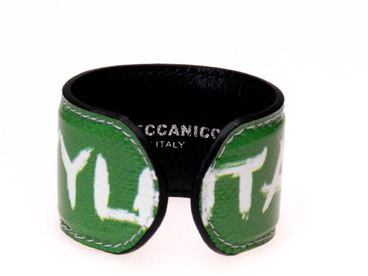 WOMAN BRACELET GREEN COLOUR "ITALIAN STYLE". - Limited Edition Paul Meccanico